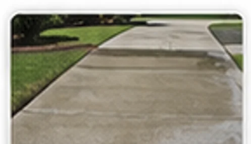 Surface cleaning for driveways sidewalks and parking areas